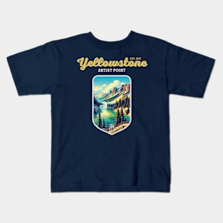 USA - NATIONAL PARK - YELLOWSTONE - Yellowstone Artists Point -23 Kids T-Shirt